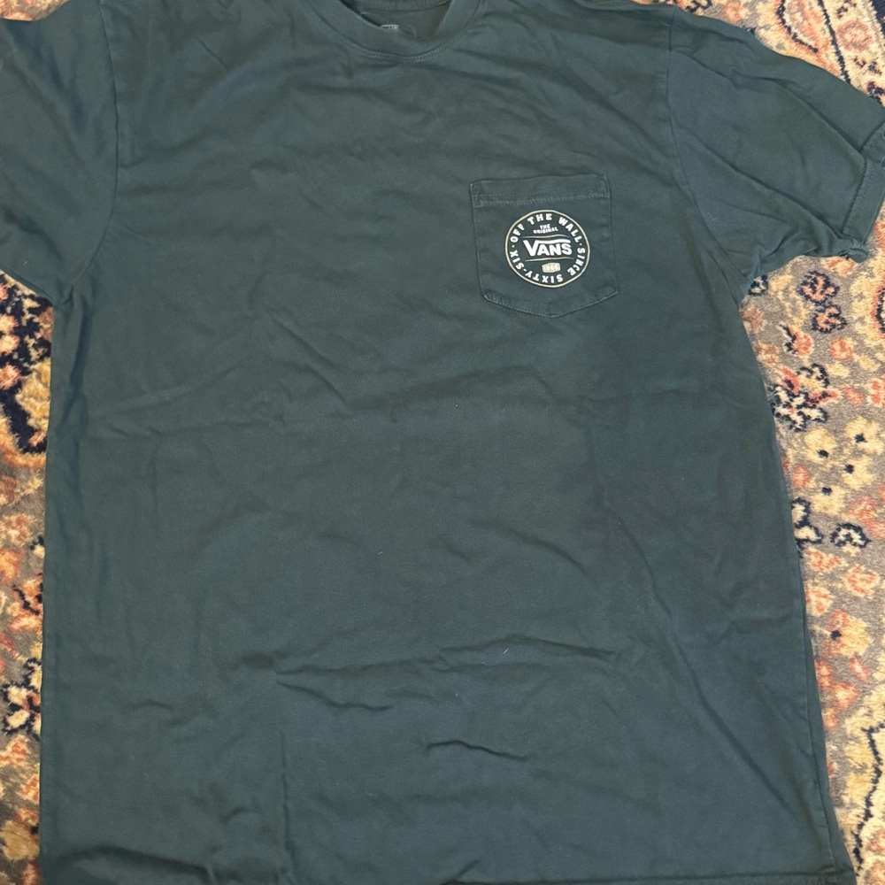 Vans Men's Green Pocket Tee